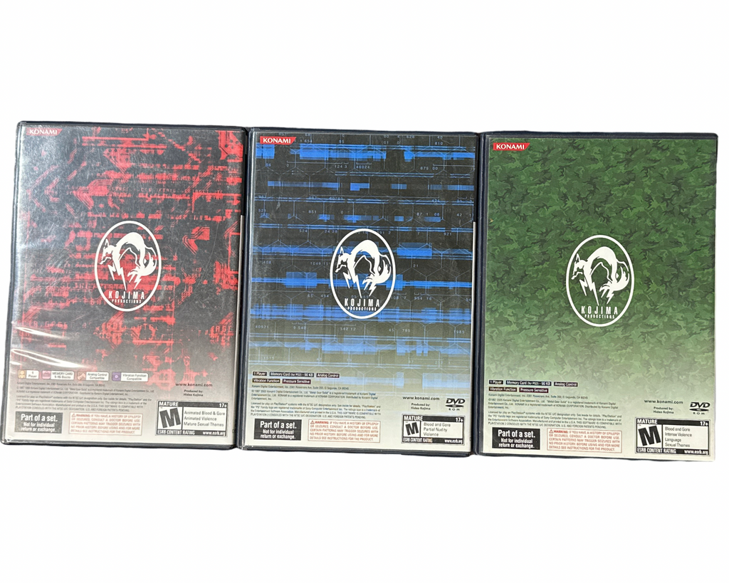 Metal Gear Solid Essential Collection - Playstation 2