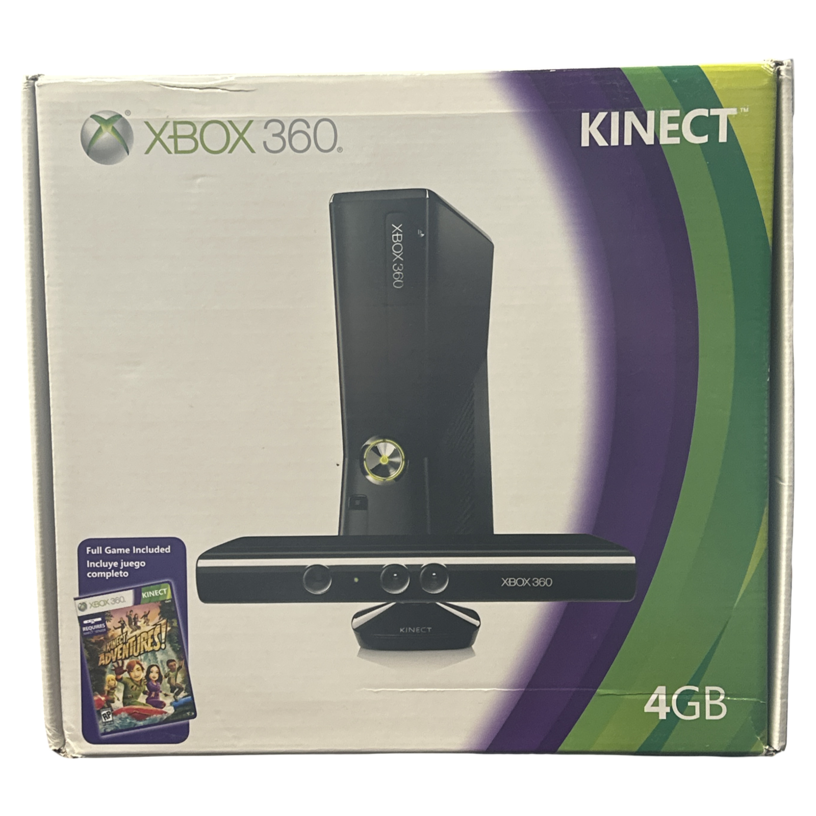 Xbox 360 Slim Console 4GB Kinect - Xbox 360