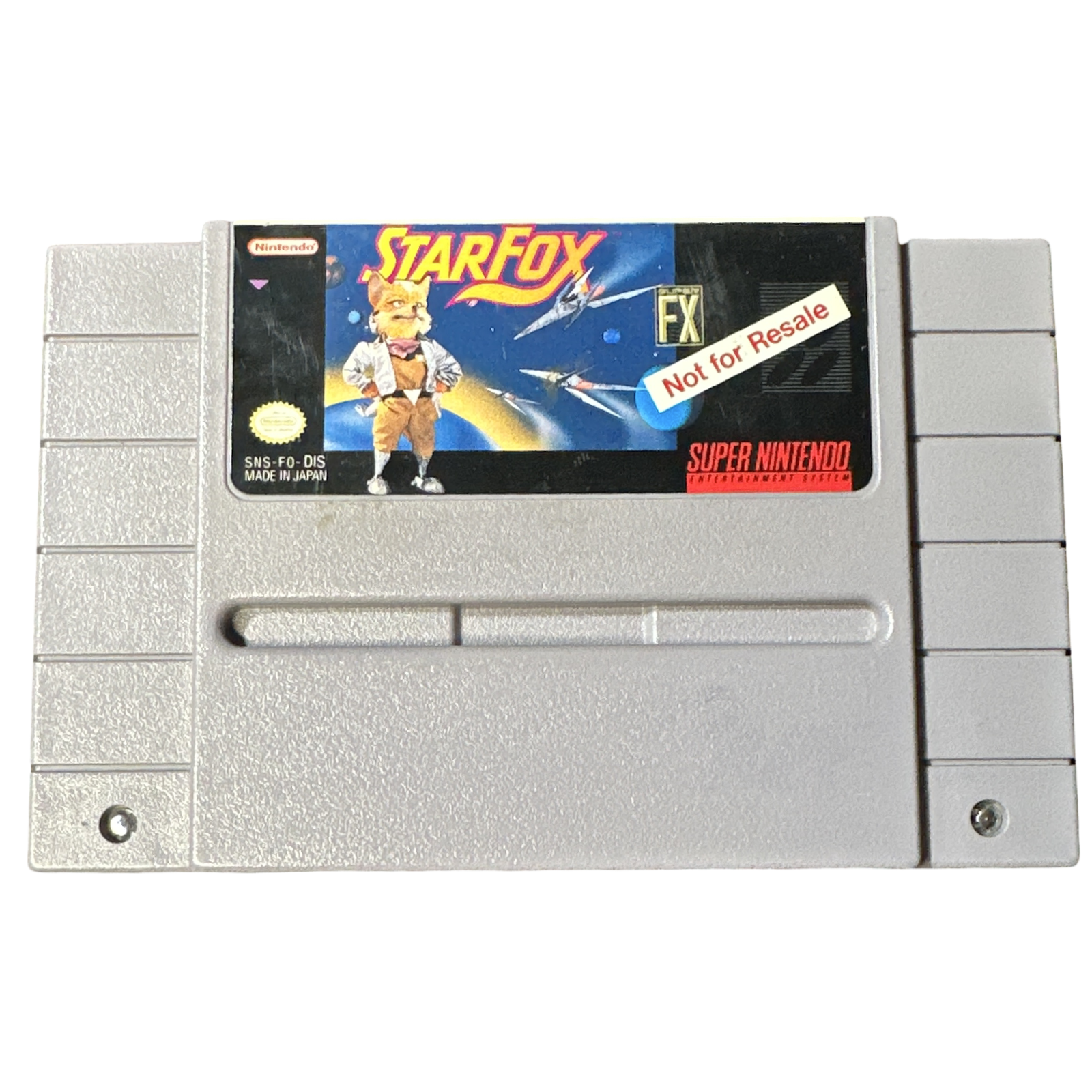 Star Fox [Not for Resale] - Super Nintendo