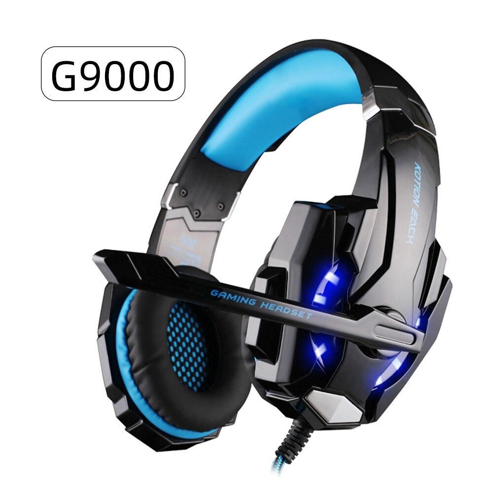 STEVVEX Pro Gaming Headset – Wired, Deep Bass, LED, with Mic
