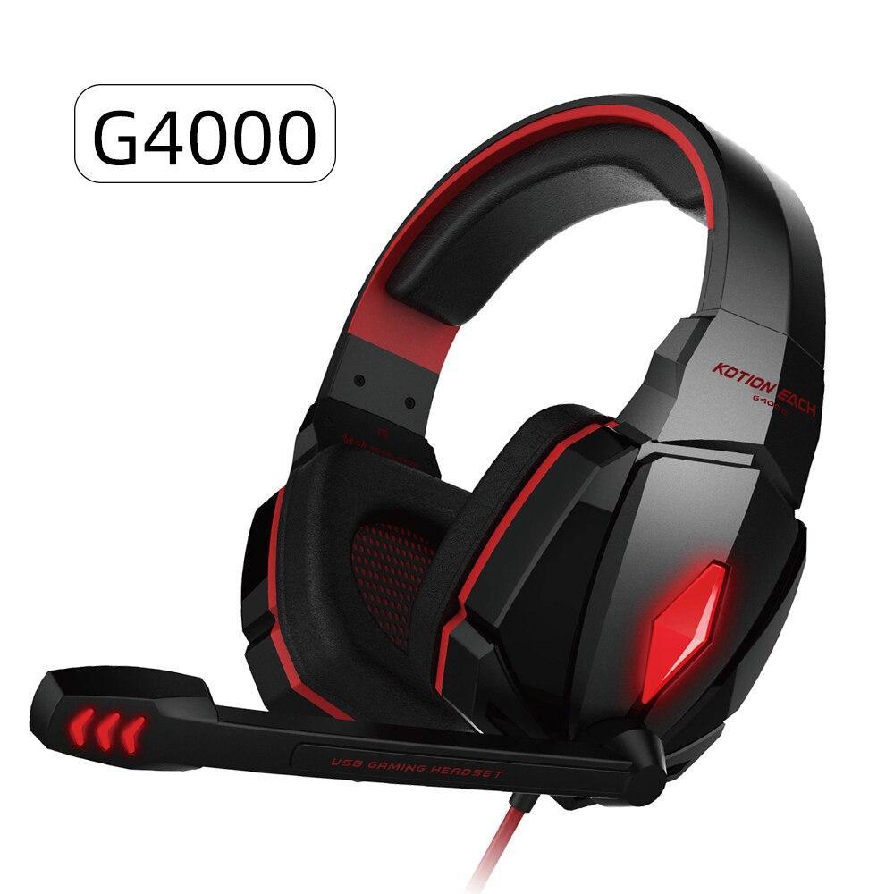 STEVVEX Pro Gaming Headset – Wired, Deep Bass, LED, with Mic